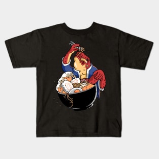 Ramen and frog Kids T-Shirt